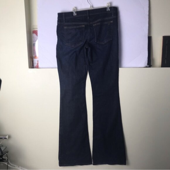 Joe's Jeans The Visionnaire Boot Leg Stretch Mid Rise Skinny Jean Pants Dark 28 - Picture 3 of 16